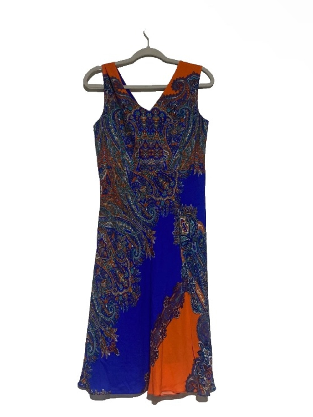 NWT Elie Tahari Agatha Dress BlueGlaze Multicolor - Size 8